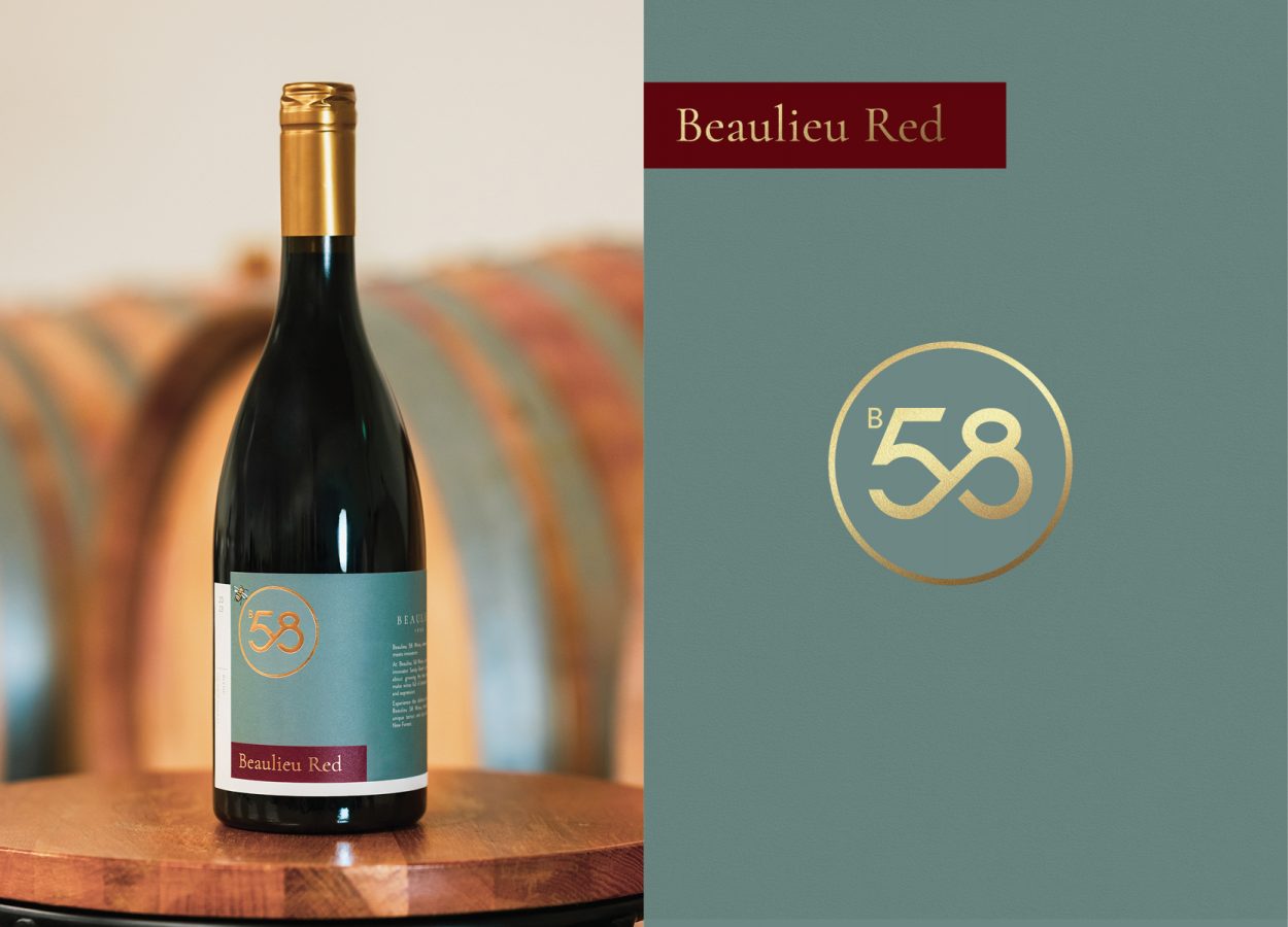 B58 Beaulieu Red design by Dunstar Creative
