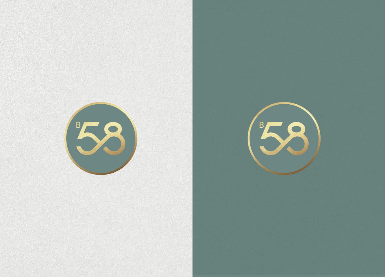 B58 logo design by Dunstar Creative