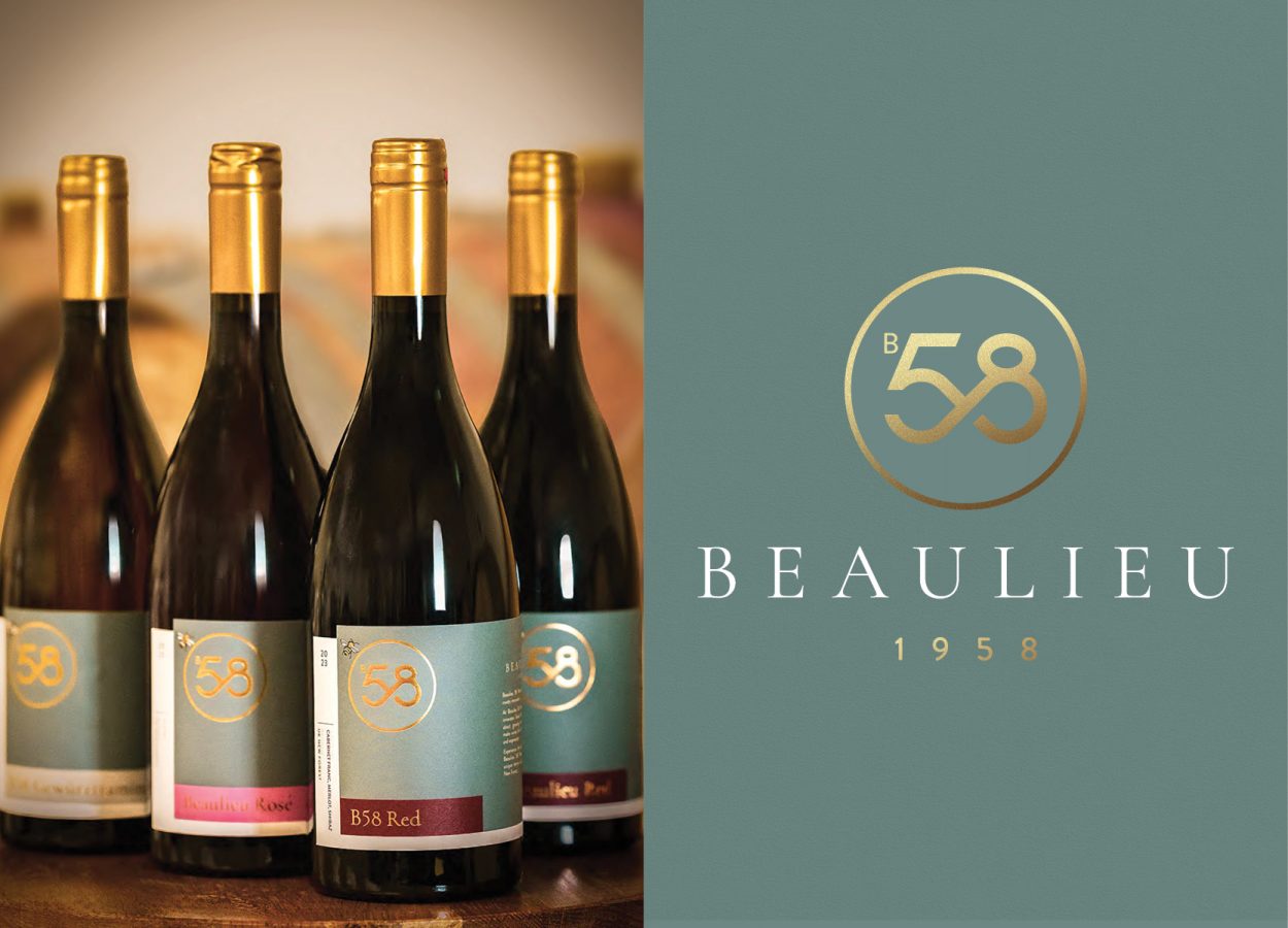 B58 wine label designs by Dunstar Creative