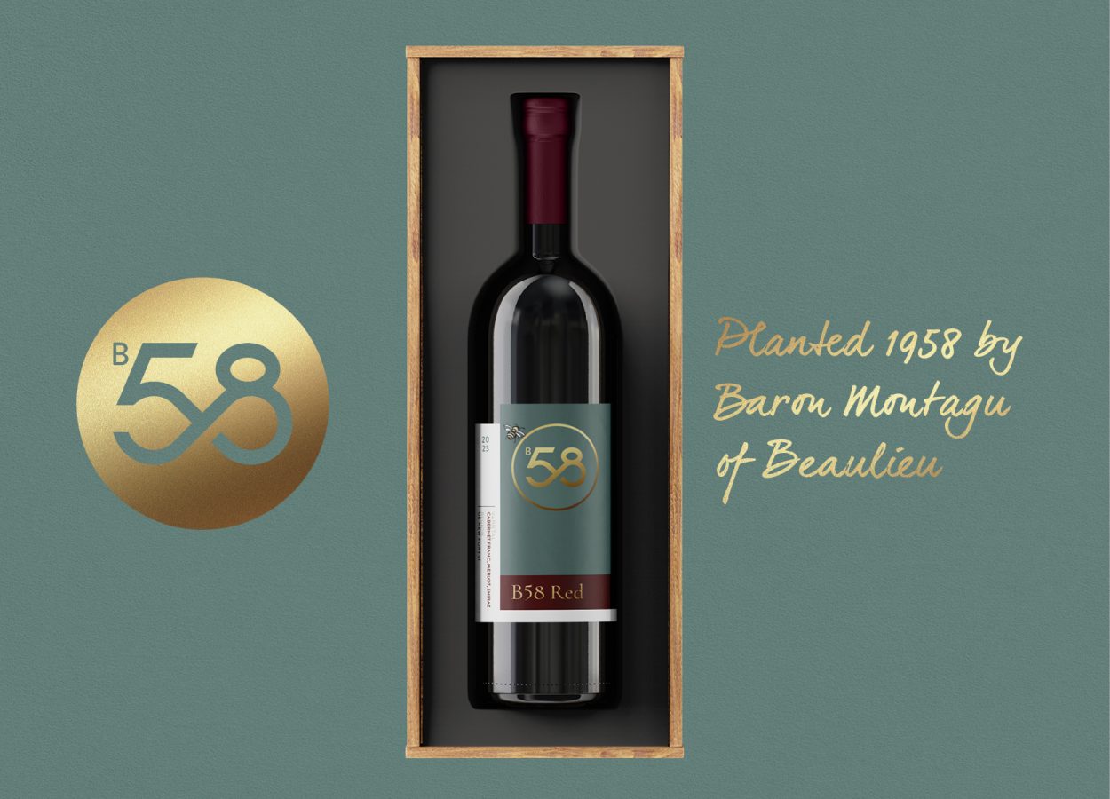 B58 wine packaging by Dunstar Creative