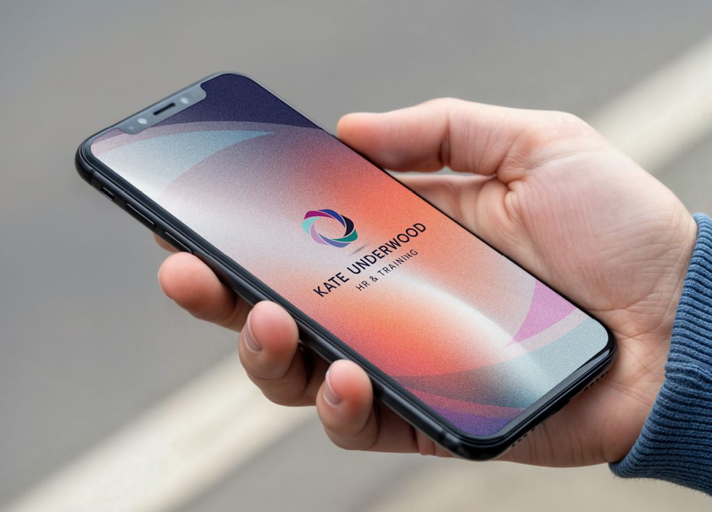 Creative website visuals for Kate Underwood HR & Training crafted by Dunstar Creative