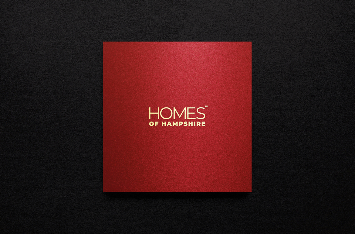 New brochure design for Homes of Hampshire by Dunstar Creative