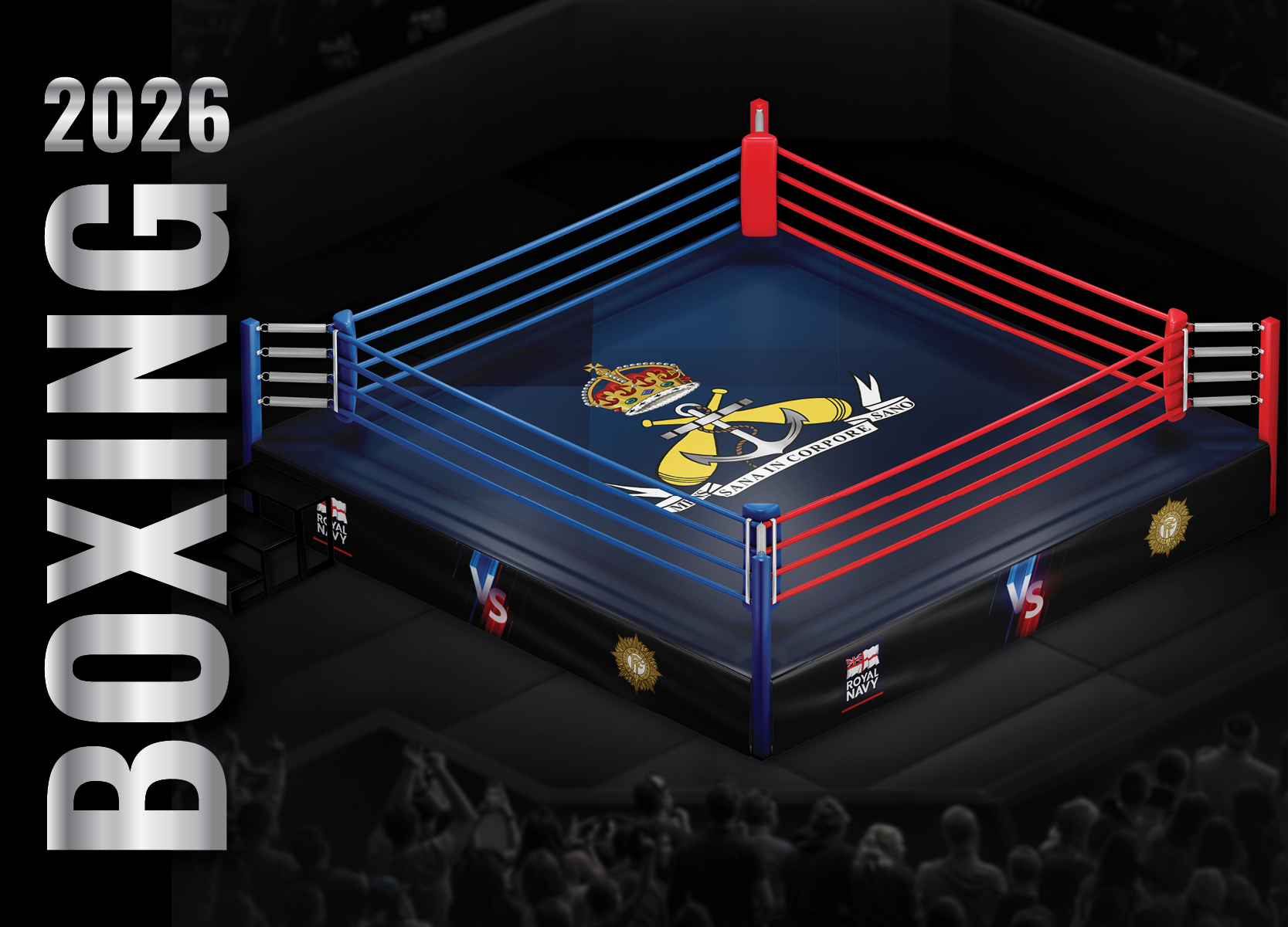 RNPTBA Boxing Event 2026 promotional design created by Dunstar Creative featuring professional boxing event graphics