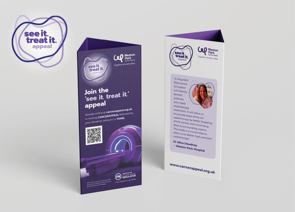 Table talker creative developed for the ‘See it, treat it’ appeal by Dunstar Creative.